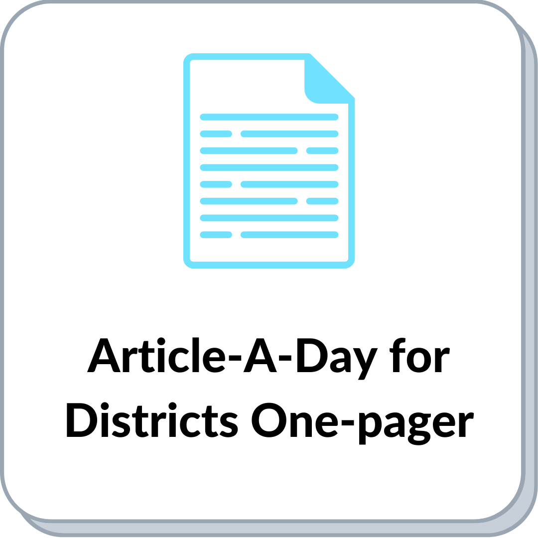 Article-A-Day District planner icon