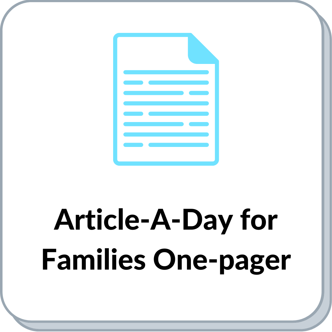Article-A-Day for families icon