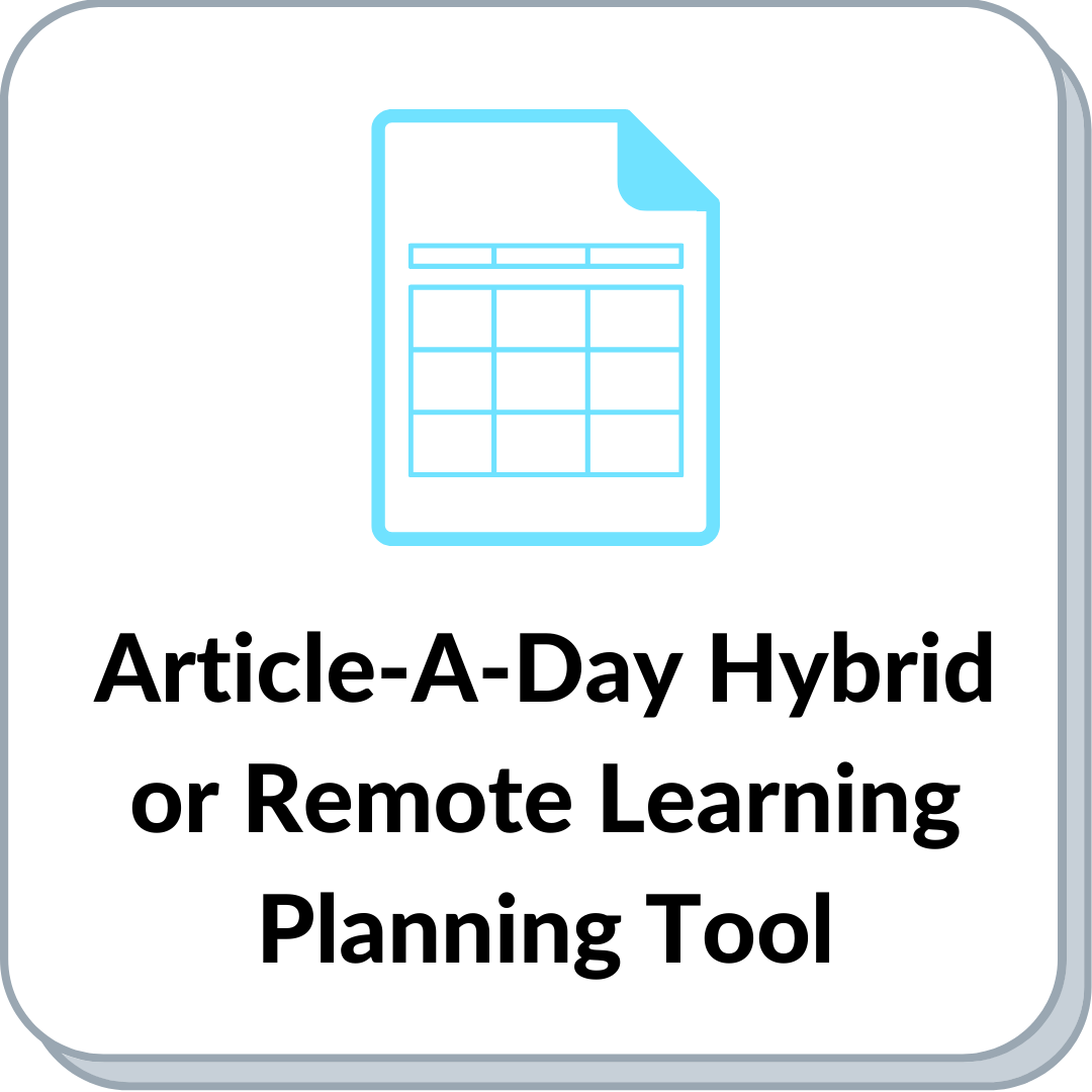 AAD Hybrid/Remote Learning tool