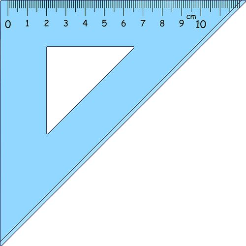 Triangle measuring tool