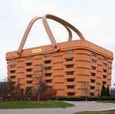 Basket shaped building