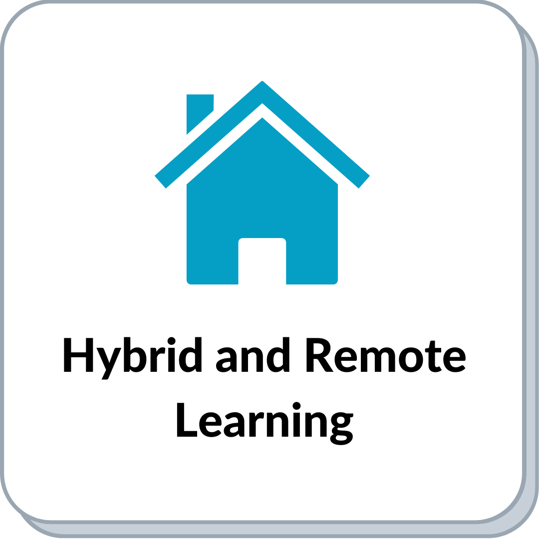 Hybrid and Remote Learning icon
