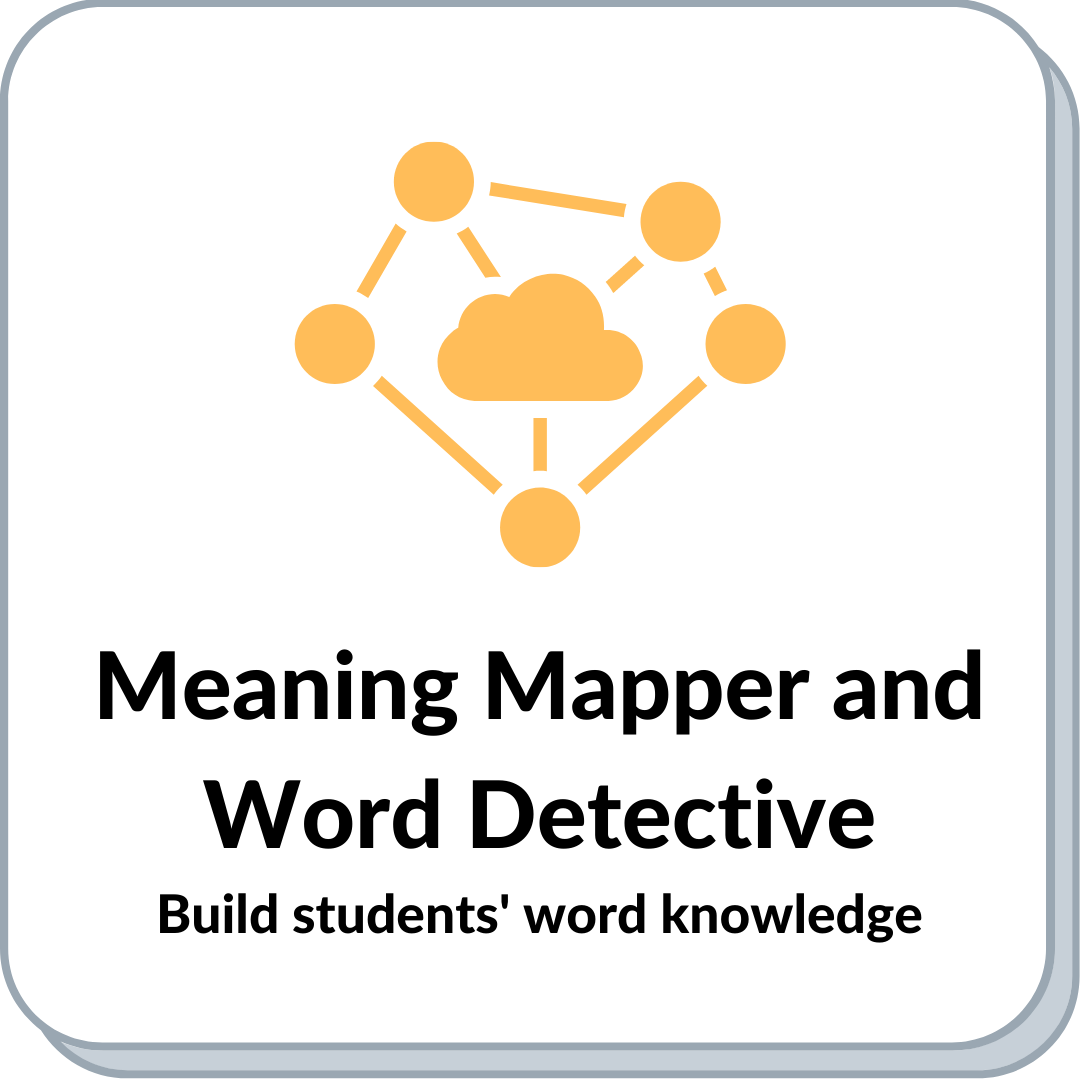 Meaning Mapper/Word Detective Icon