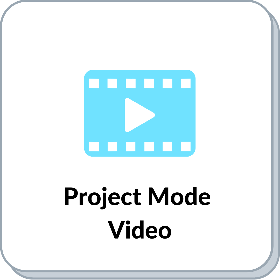 Project Mode video icon