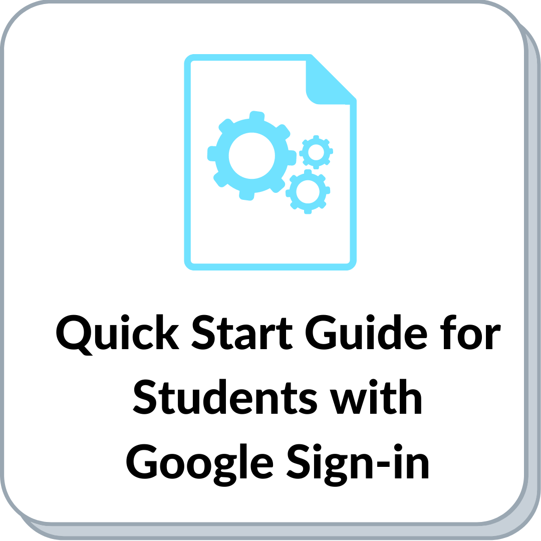 Start Guide Google Sign-in icon