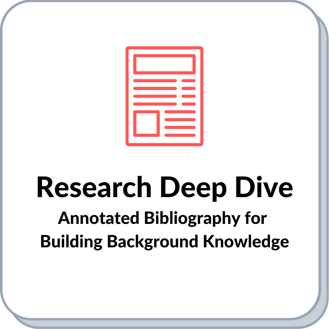 Research deep dive