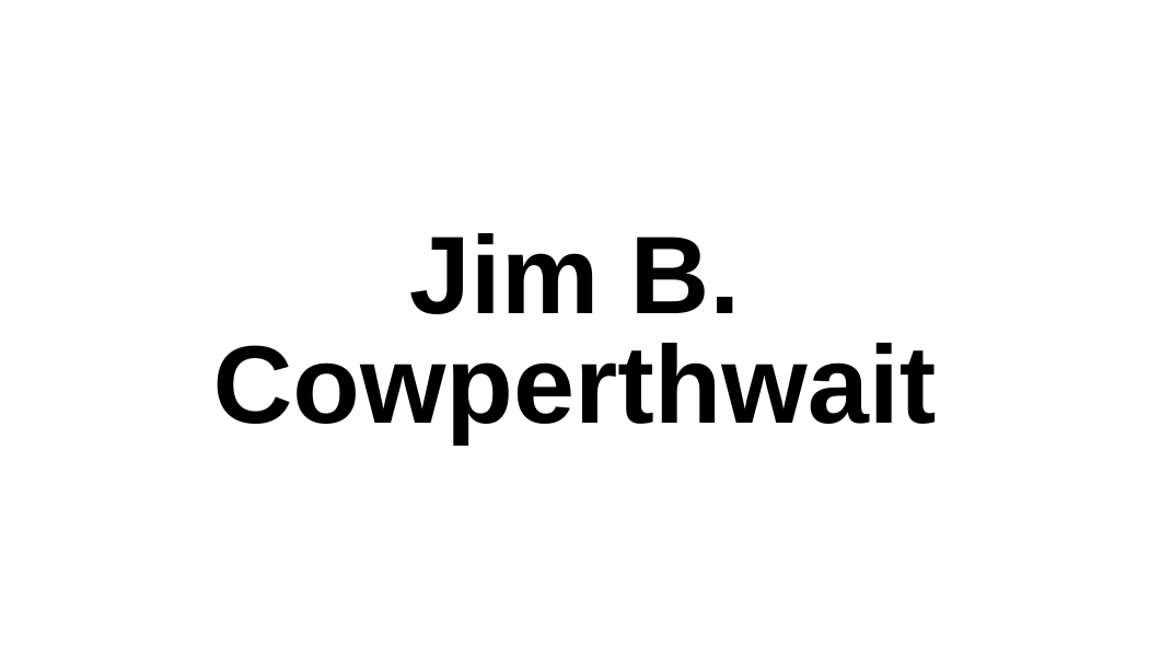 Jim B. Cowperthwait icon